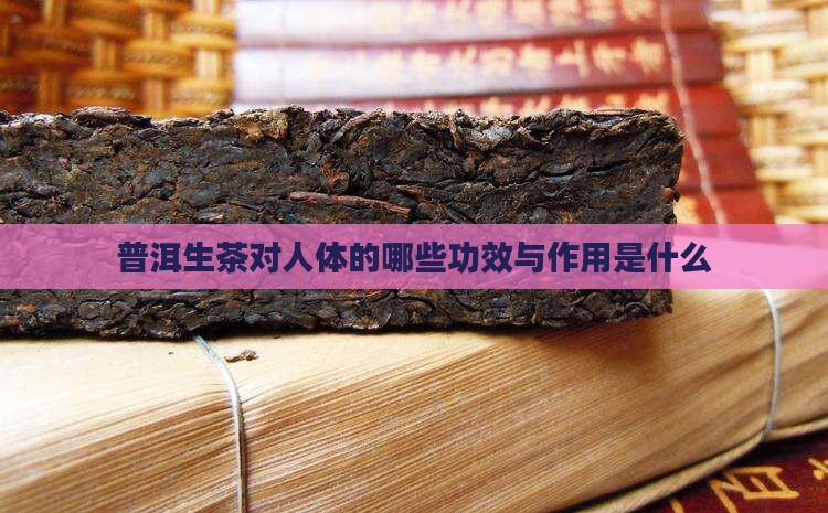 普洱生茶对人体的哪些功效与作用是什么