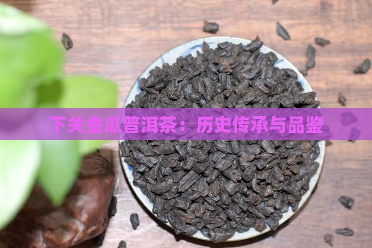下关金瓜普洱茶：历史传承与品鉴