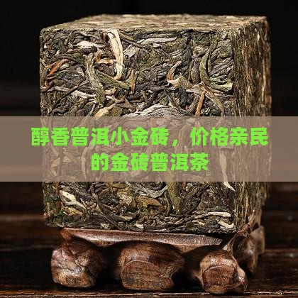 醇香普洱小金砖，价格亲民的金砖普洱茶