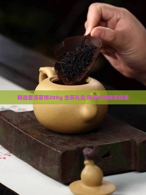 精选普洱茶饼200g 生茶礼盒 限定价格精美包装