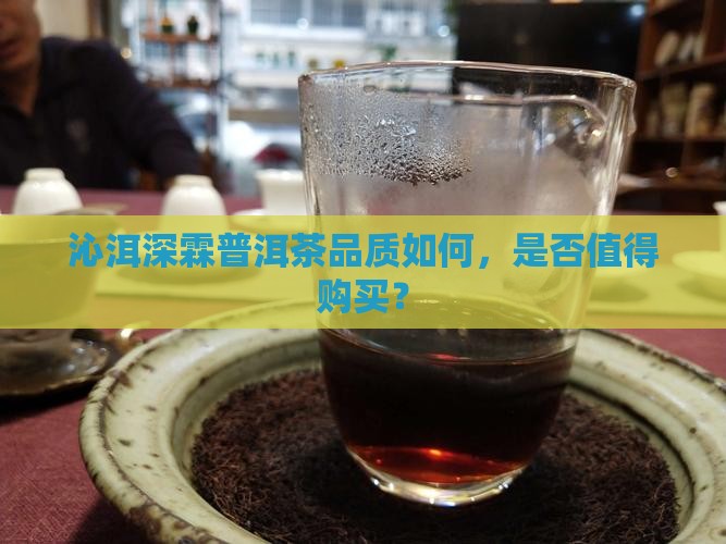 沁洱深霖普洱茶品质如何，是否值得购买？