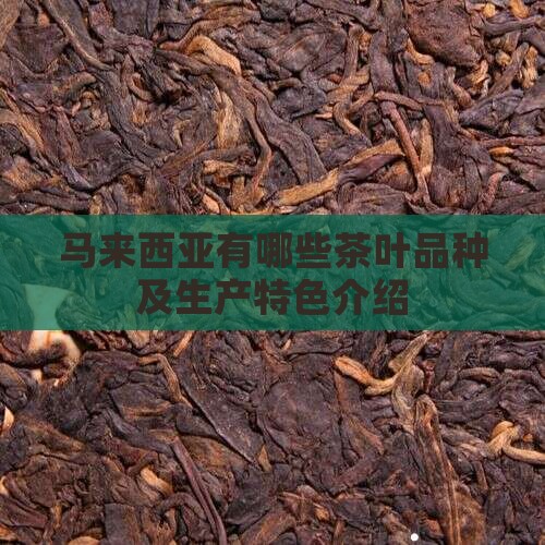 马来西亚有哪些茶叶品种及生产特色介绍