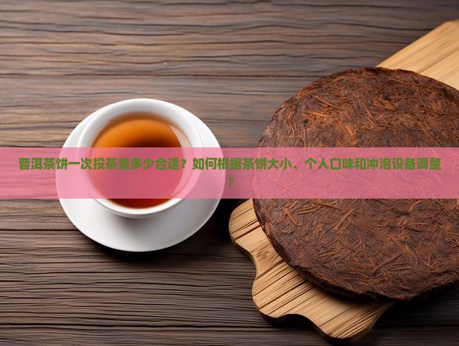普洱茶饼一次投茶量