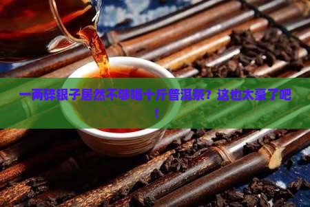 一两碎银子不喝十斤普洱茶