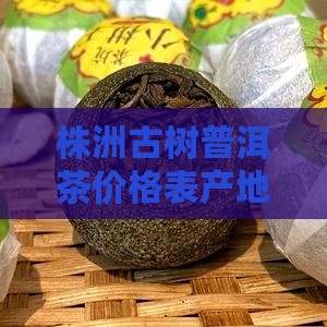 株洲古树普洱茶