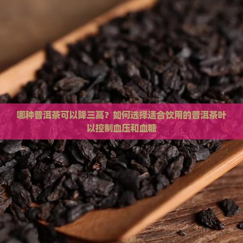 哪种普洱茶能降三高