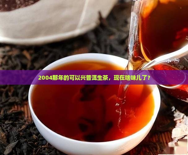 可以兴普洱茶2004生茶