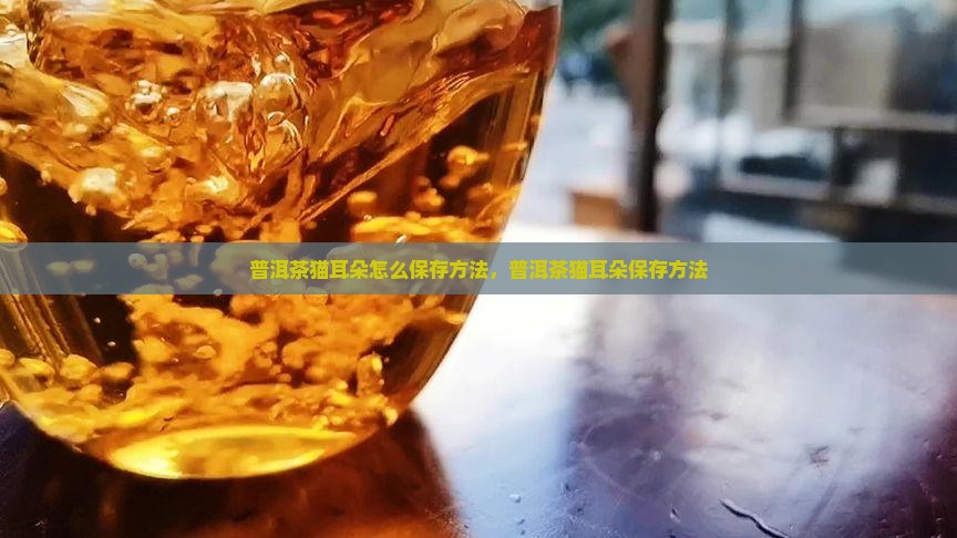 普洱茶猫耳朵怎么保存好