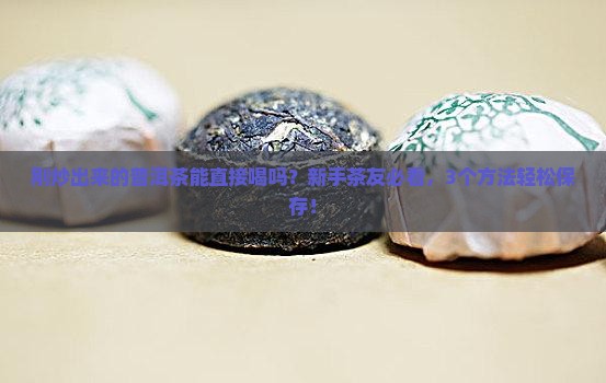 普洱茶刚炒出来能喝吗怎么保存