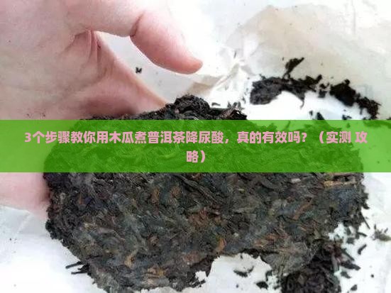 木瓜煮普洱茶降尿酸