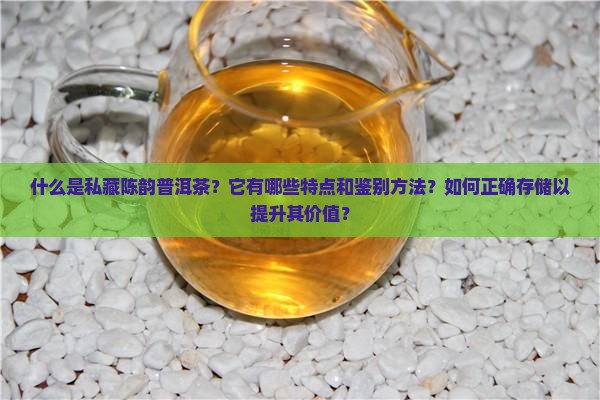 私藏陈韵普洱茶