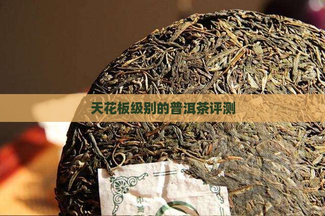 天花板级的普洱茶