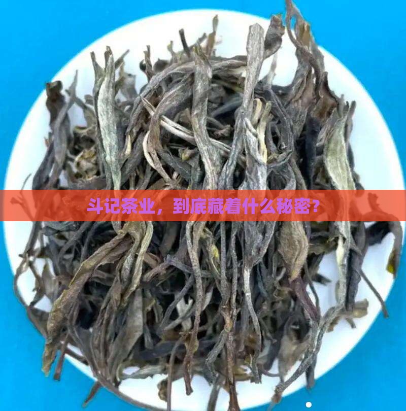 斗记茶业怎么样