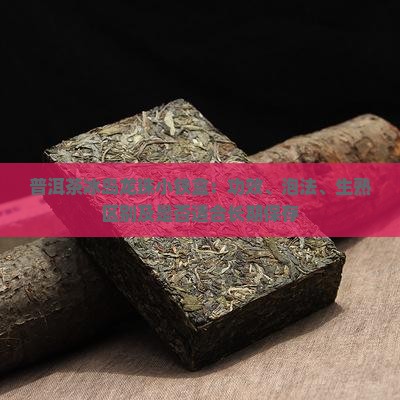 普洱茶冰岛龙珠小铁盒