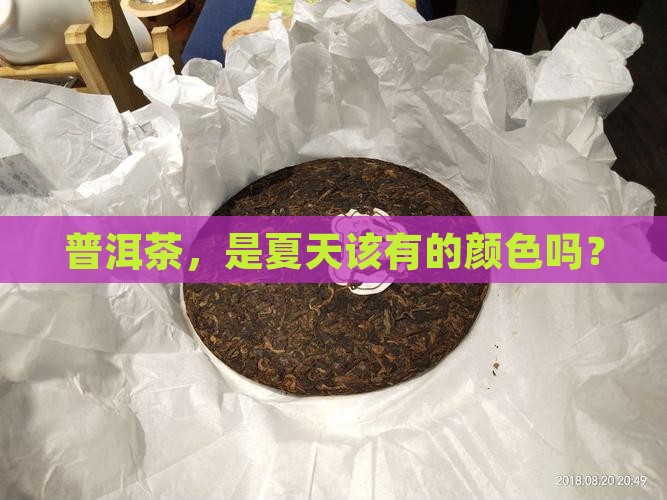 普洱茶属于夏天的颜色