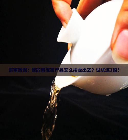 普洱茶产品怎么拍卖出去