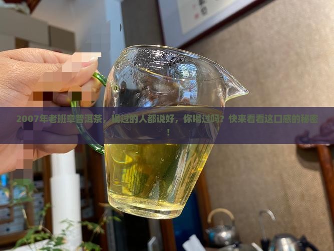 2007年老班章普洱茶