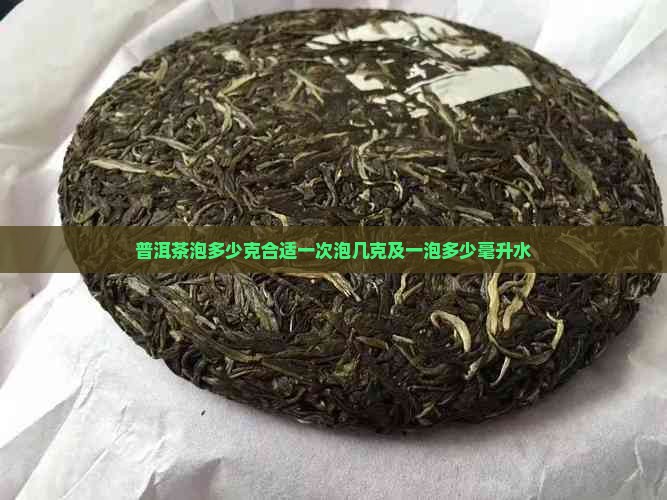 普洱茶泡多少克
