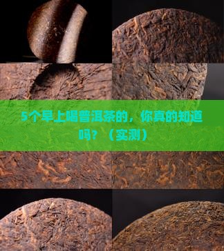 五月早上喝普洱茶