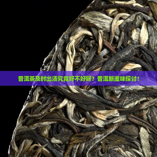 普洱茶及时出汤究竟好不好呀？普洱新滋味探讨！