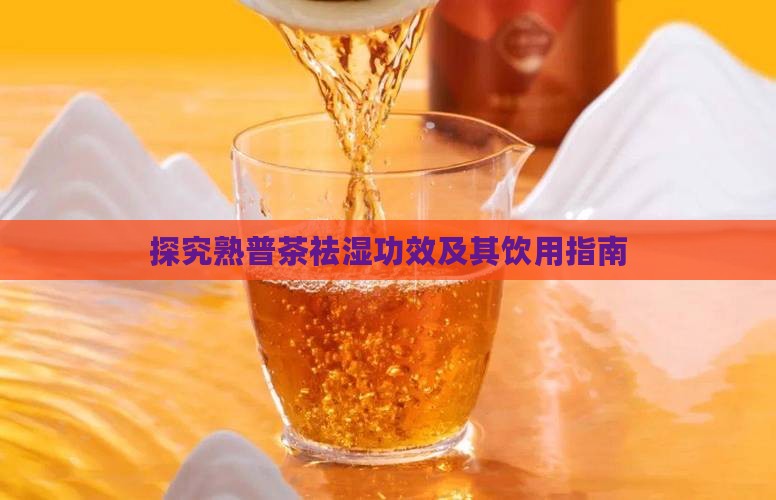 探究熟普茶祛湿功效及其饮用指南
