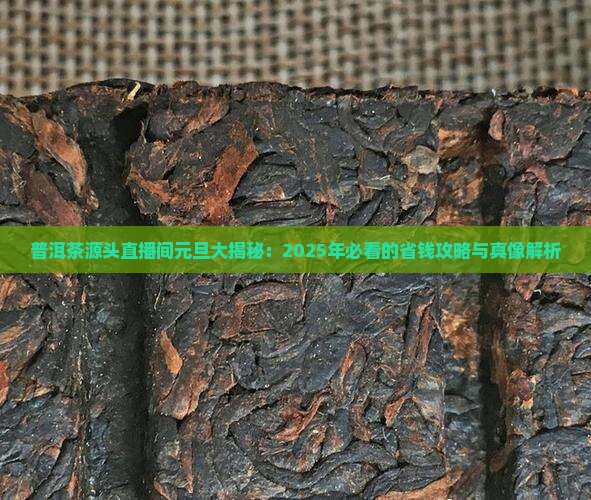 普洱茶源头直播间元旦