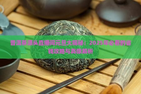 普洱茶源头直播间元旦