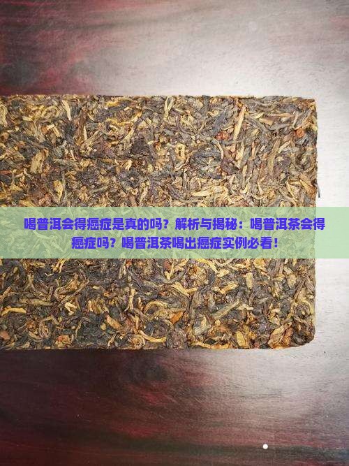 喝普洱会得癌症是真的吗