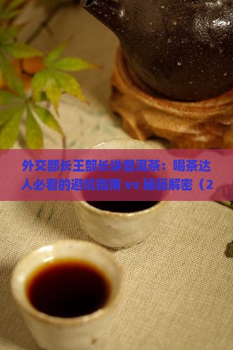外交部长王部长讲普洱茶