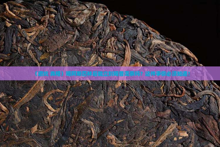 喝阿斯匹林能喝普洱茶吗