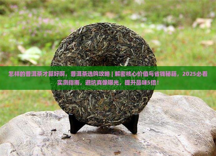 怎样的普洱茶才算好啊