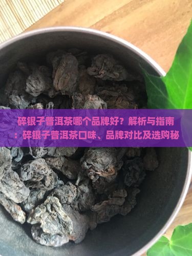 碎银子普洱茶哪个品牌好