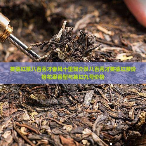 英德红茶八百秀才春风十里