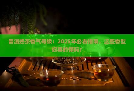 普洱茶熟茶香气等级
