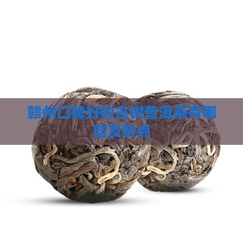 赣州口碑好的古树普洱茶有哪些及特点