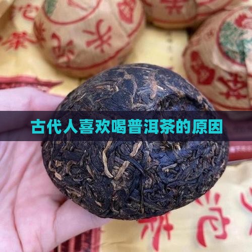 古代人喜欢喝普洱茶的原因