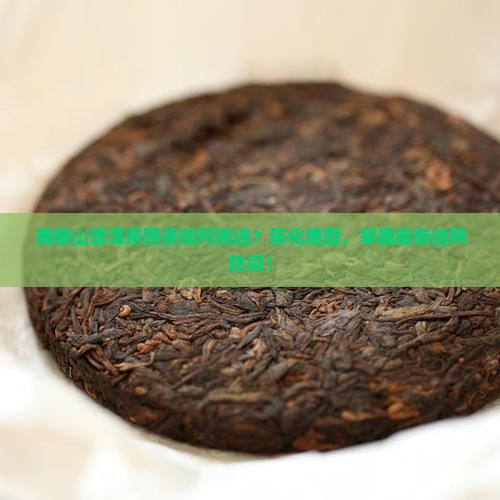 南糯山普洱茶熟茶如何挑选？陈化难题，掌握最新选购热词！