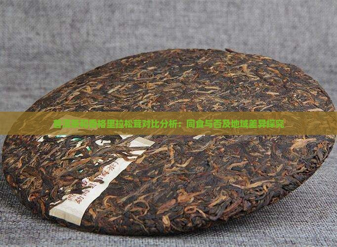 普洱茶和香格里拉松茸对比分析：同食与否及地域差异探究