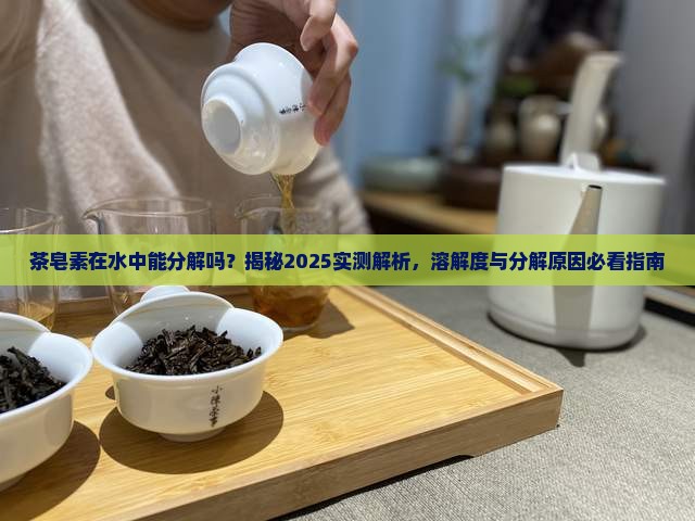 茶皂素在水中能分解吗