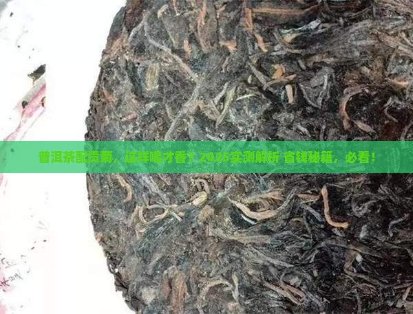普洱茶可和贡菊一起泡吗