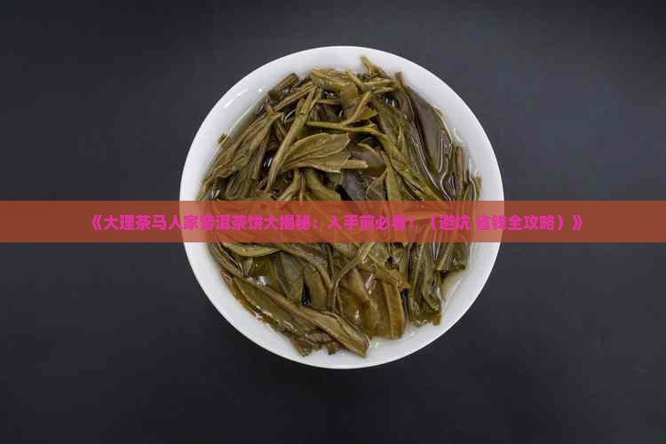 大理茶马人家普洱茶饼