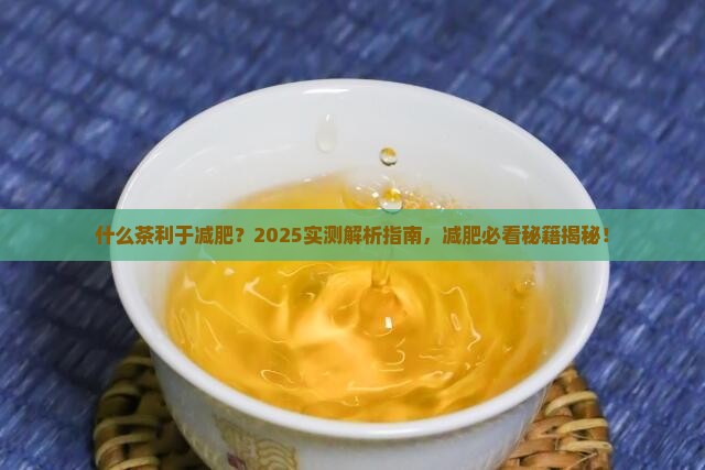 什么茶利于减肥