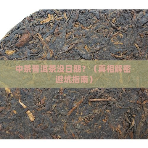 中茶普洱茶没日期