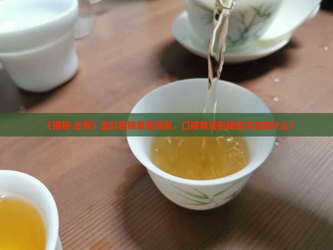 血红色樟香普洱茶