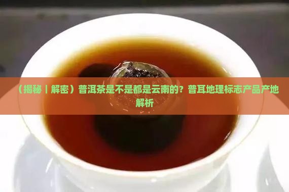 普洱茶是不是都是云南的