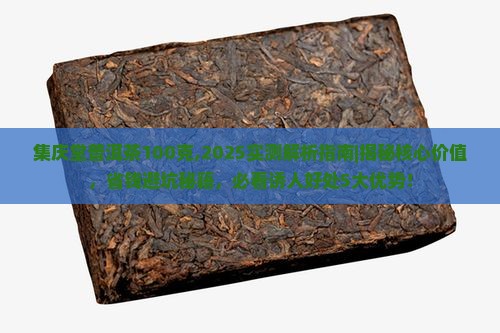 集庆堂普洱茶100克
