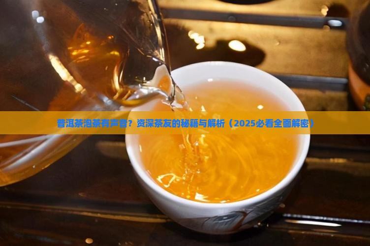 普洱茶泡茶有声音