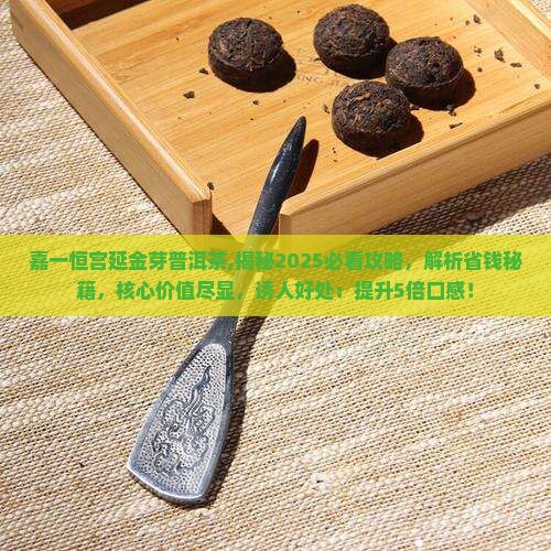 嘉一恒宫延金芽普洱茶