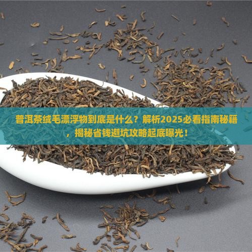 普洱茶绒毛漂浮物