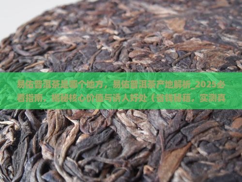 易佑普洱茶是哪个地方